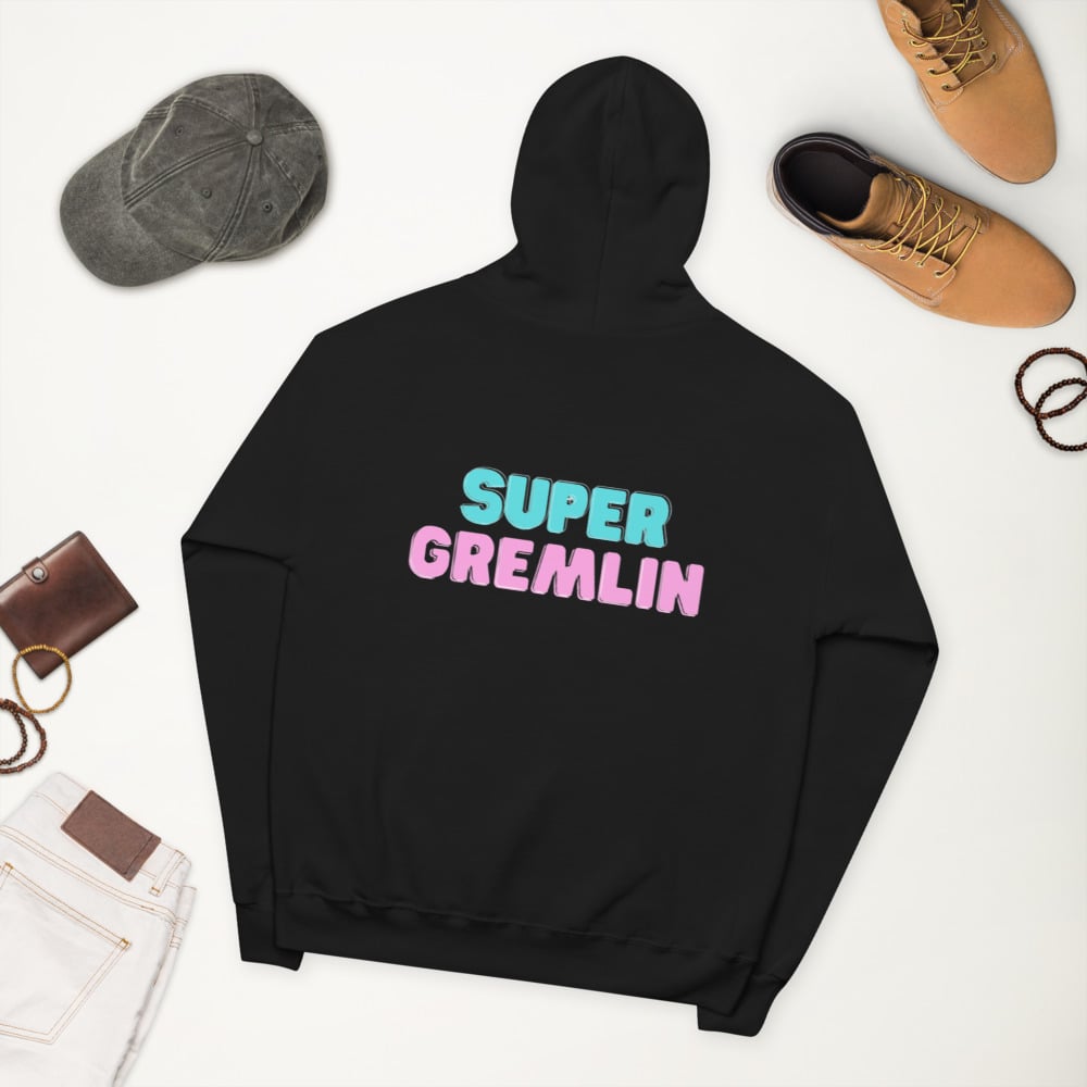 Image of Super Gremlin  fleece hoodie