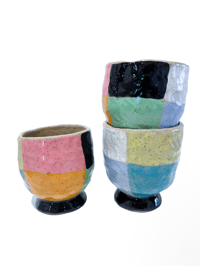 Color Block Goblet