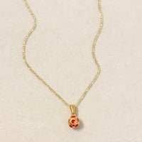 Image 2 of  Red Soccer Necklace