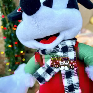 Image of Mouse Christmas Truck Enamel Pin 