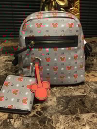 Image 1 of Mickey Mouse Backpack Purse