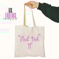 Coquette Nail Tech Tote bag