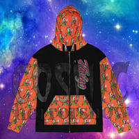 Image 1 of Hallowicked Grape Faygo Clown zip hoodie