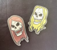 Image 3 of DETHSKULLS ACRYLIC PINS (EXTRAS!)