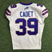 Image 2 of 2017 Nike NFL Game Used Worn Jersey Buffalo Bills Travaris Cadet Team COA