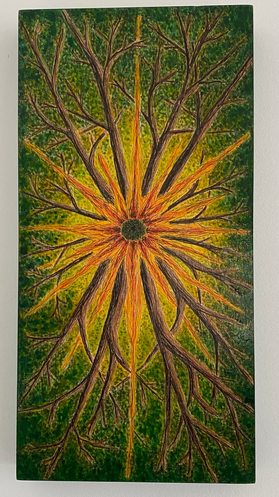 Image of Nexus Burst, 8" X 16."