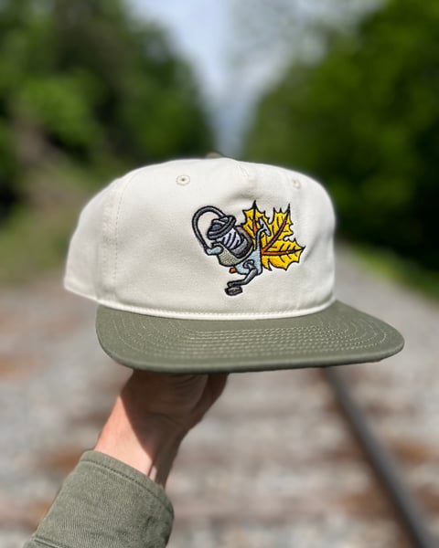 Image of Natural / Army “Ol’ Trusty” Two-Tone Hat