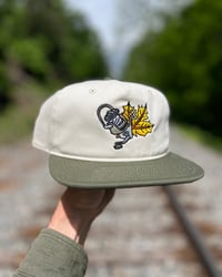 Natural / Army “Ol’ Trusty” Two-Tone Hat