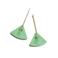 Image 2 of Variscite Earrings 