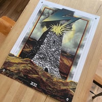 Image 1 of Banned in VT - Bad Brains / VT / Tarot print