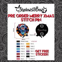 Image 2 of  Merry Xmas Stitch Pin