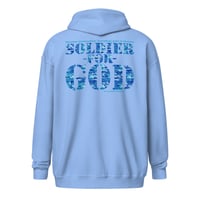 Image 20 of Soldier For God ICE Unisex heavy blend zip hoodie