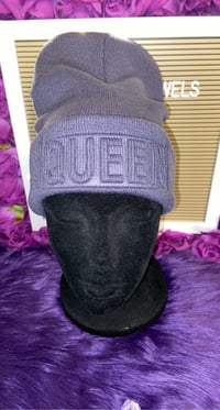 Image 3 of King & Queen Beanie Hats 