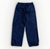 Image 1 of VTG Y2K Nike Track Pants Sz XL (Navy Blue)