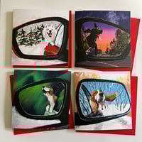 Image 6 of Rear View Christmas - Set Of 4 Luxury Christmas Cards