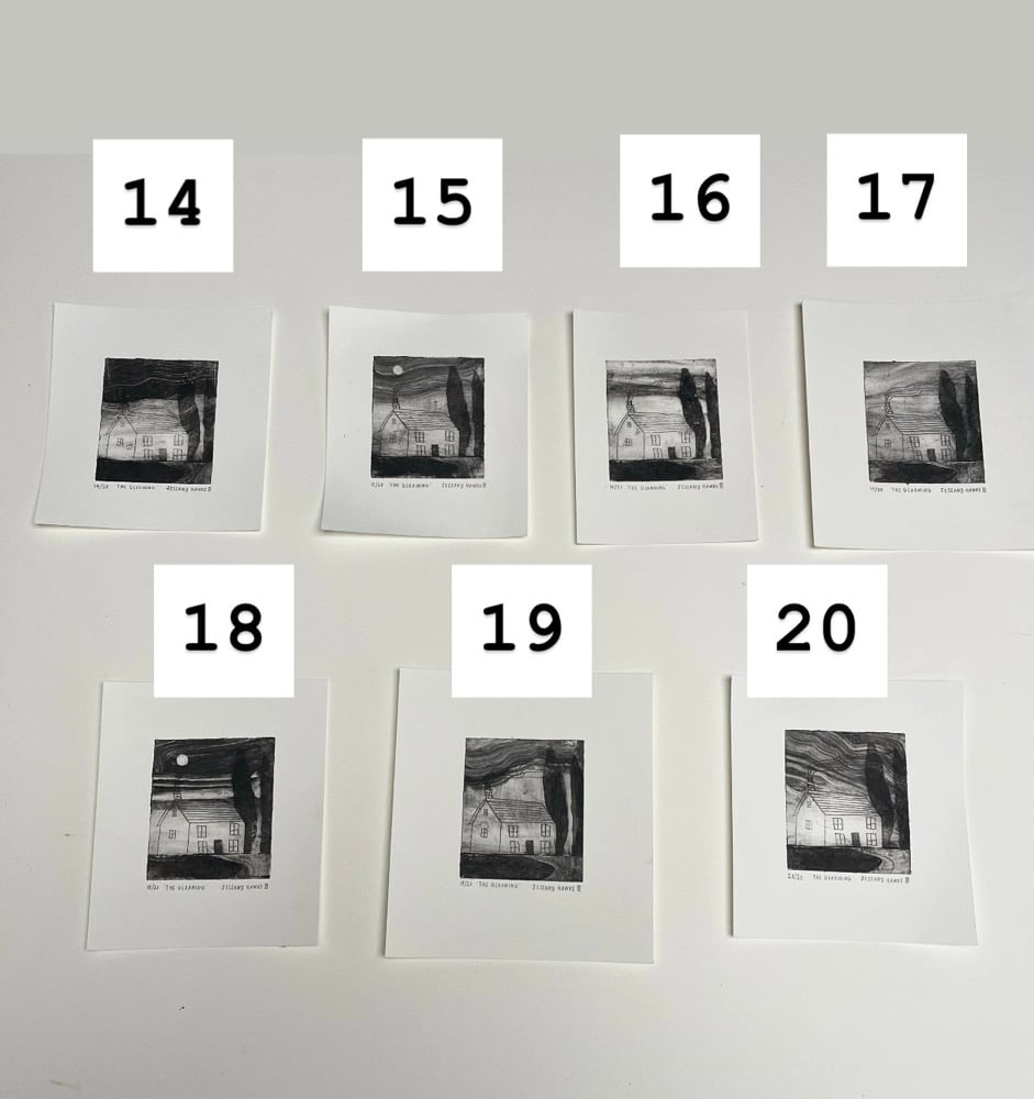 ‘The Gloaming’ Original Drypoint Etching