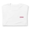 OINK Embroidered T-Shirt