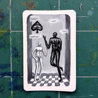 Image 1 of "La grande discussion" - Original art