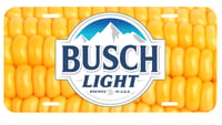 Busch Light Corn License Plate