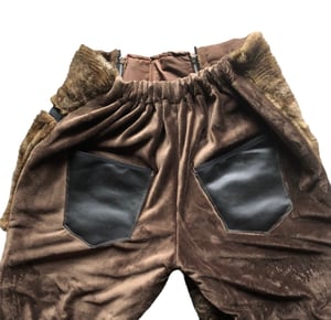 Image of Nwn- 灰熊 Big Bear Lux Trousers with Targa Fly&Chrome Detailing 