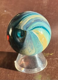 Image 3 of Teal Blush Planet Marble