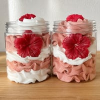 HIBISCUS LATTE - 3-IN-1 WHIPPED SOAP