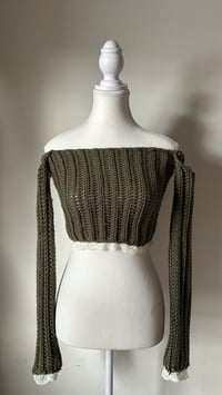 Image 1 of lacey top 