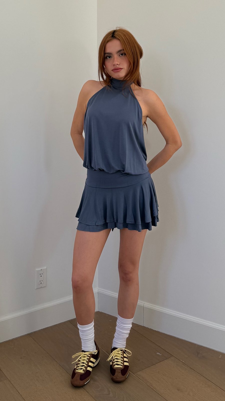 Image of Loretta Halter Dress