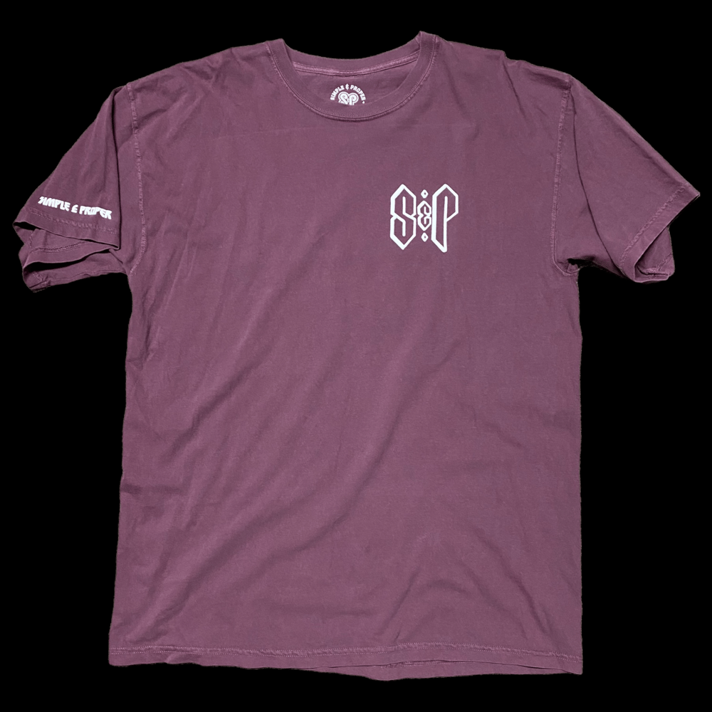 Image of S&P-“Throwback Doodle” Tee (VineYard.) ( Puff Ink)
