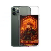 Image 4 of HotCheetoMan Flame Logo iPhone® Clear Case