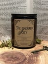 The Emerald City - Honey, Vanilla and Amber Scented Soy Wax Candle 