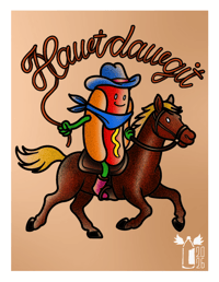 “Hawtdawgit” print
