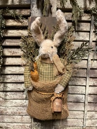 Image 1 of #4... Miss Tilly ~ Rabbit Wall Hanger ~