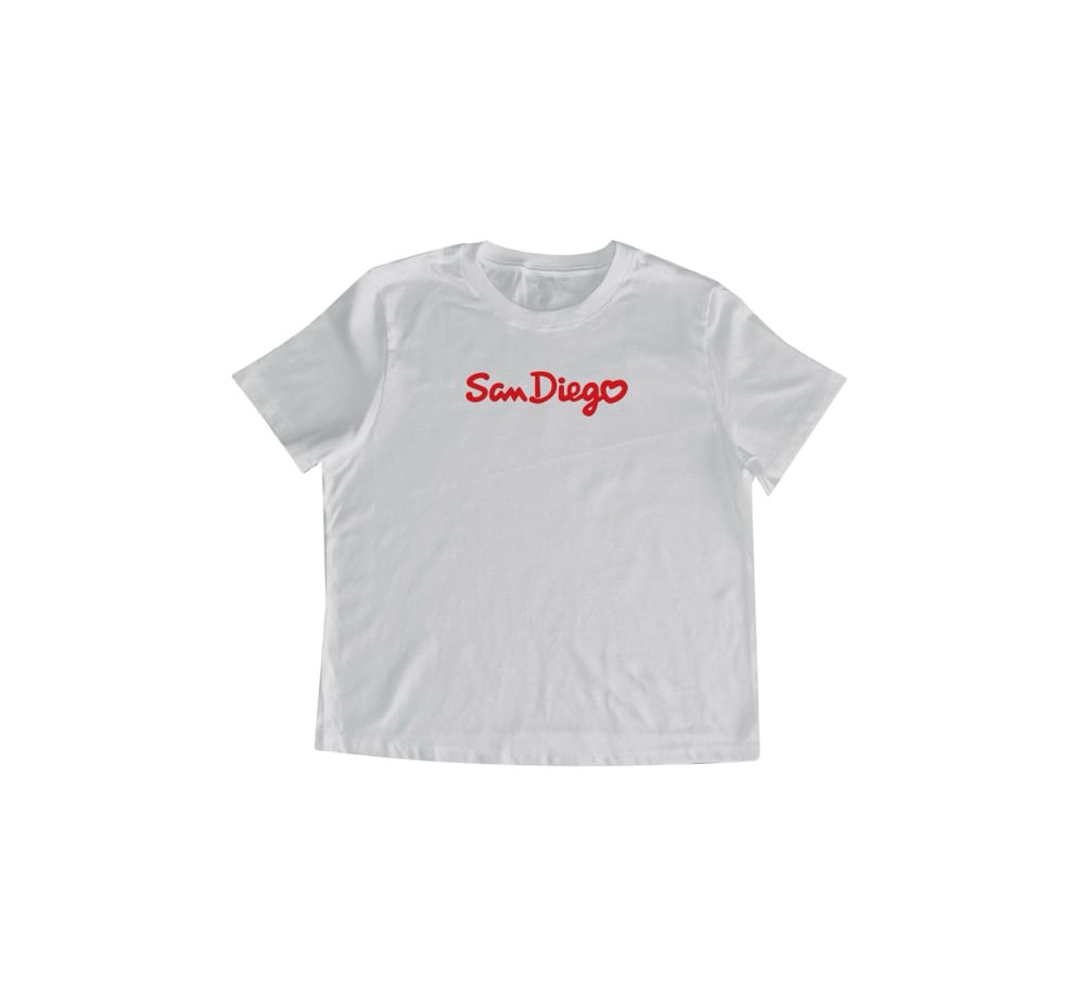 Image of "SD KITTY” Women’s Tee (White)