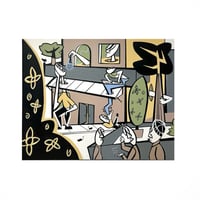 BIG BAND AT THE BAR (print)