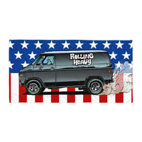 Rolling Heavy Hauler  Beachin Towel of Freedom