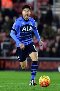 Image 8 of Tottenham Hotspur “SON 7” 2015/16 Away Shirt + PL patches (S) 