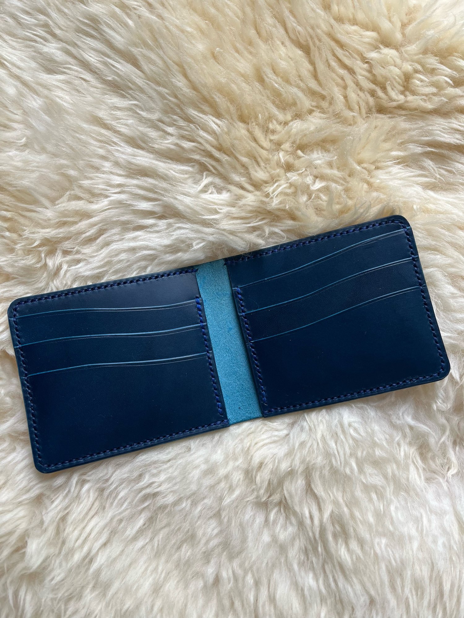 Image of Blue Buttero 8-Pocket Slim Bifold 