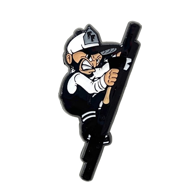 The Come Up Pin - White Dome