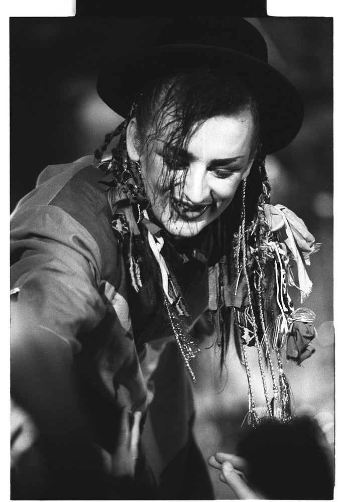 Image of Sale! Boy George - live (1982)