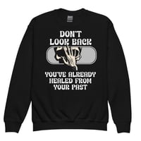 Image 4 of Youth PAST HEALING crewneck sweatshirt