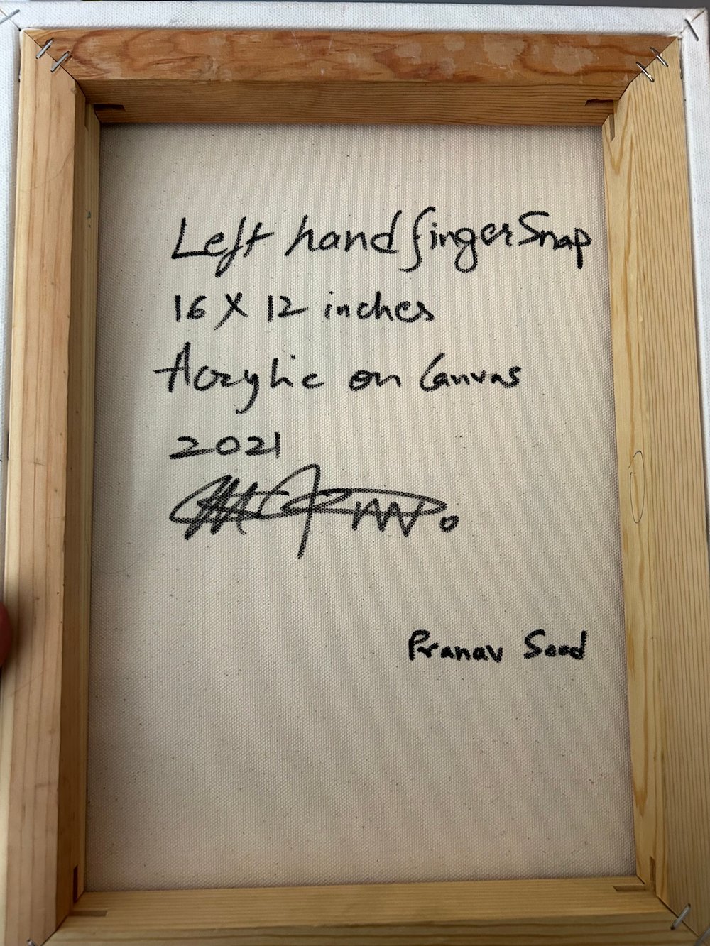 Image of Pranav Sood Left Hand Finger Snap