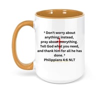 Image 8 of Prayed up, powered up, poured up” Mug