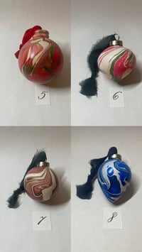 Image 3 of Marbled Ornaments Batch II