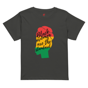 Image of "Black Women Are The Standard" Mid Waist Tee