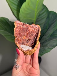 Image 1 of PINK CHALCEDONY GEODE -MOROCCO- B