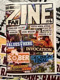 Image 1 of GO AHEAD ZINE #4 KRISHNACORE 