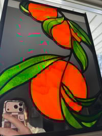 Image 4 of Orange Branch Mirror