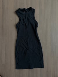 black skims fitted dress (sz med)
