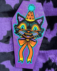 Image 1 of Coffin Kitty Painting